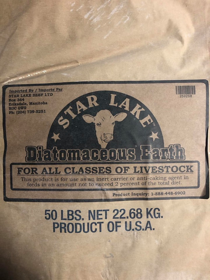 FSSTARLAKE Diatomaceous Earth-Star Lake 50 lbs