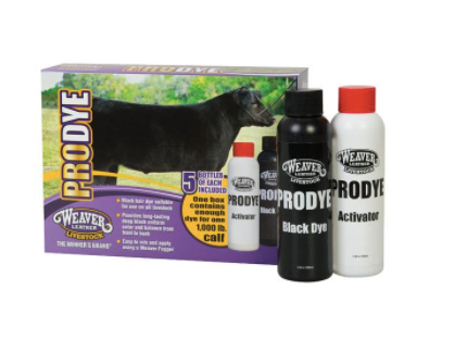 AC69-2900 ProDye Weaver Cattle Dye 5 pkg Black