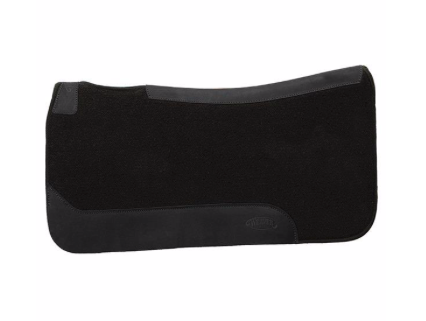 TK35-1677-31x32-Gry Blk Saddle Pad Centre Wool