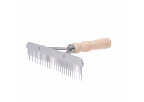 AC65256-88 Comb Fluffer S.S. c/w Wood Handle