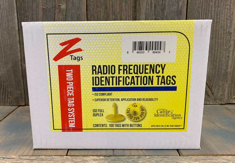 CCIA5 CCIA Z-Tags  100/pkg