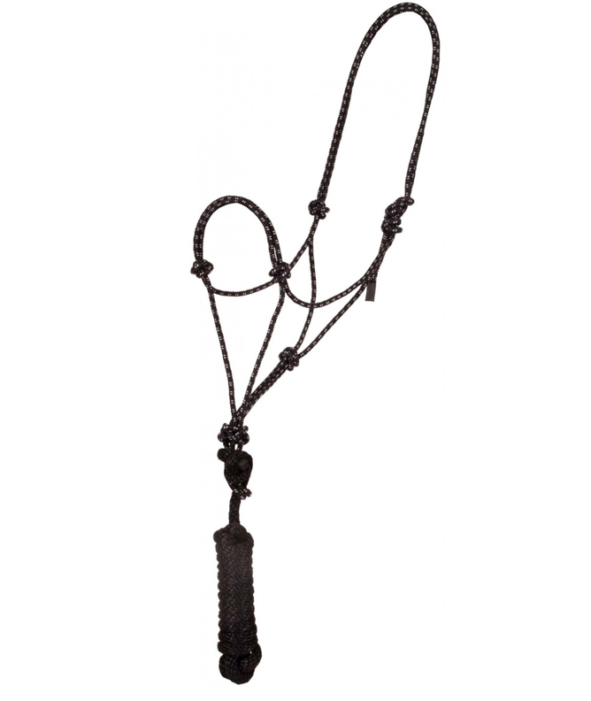 TK8103-Black Halter Rope Poly Colt/Pony