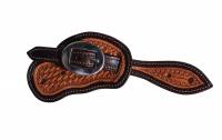 TK3P9501 Spur Straps Buckaroo Natural w/Blk Border