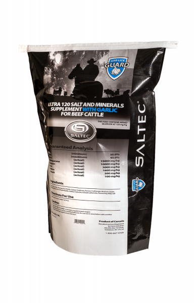 FSGARLIC TM-BAG BAG GARLIC SALTEC Ultra TM 120 Sel (Black) 25kg