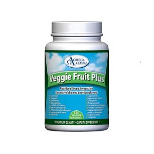BG125308 Omega Alpha Veggie Fruit Plus 120 cap