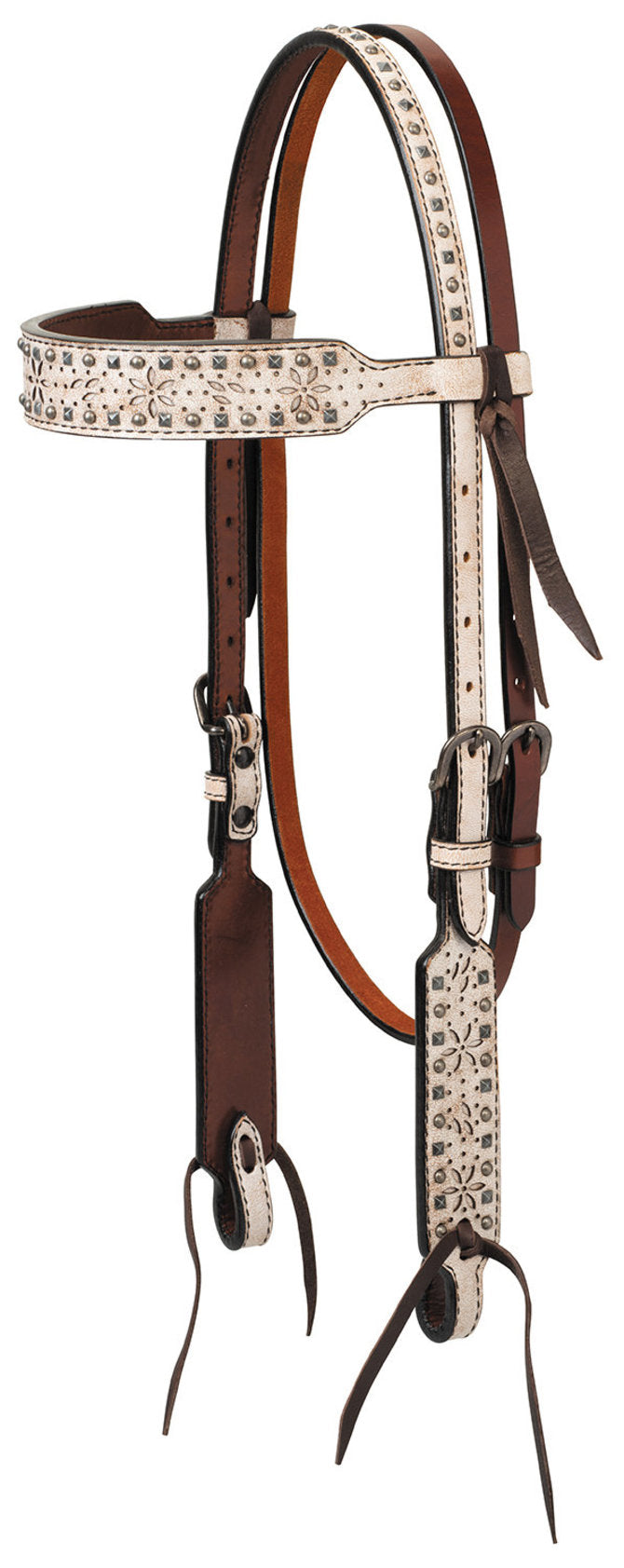 TK45001-01-00 Headstall Browband Snow Star
