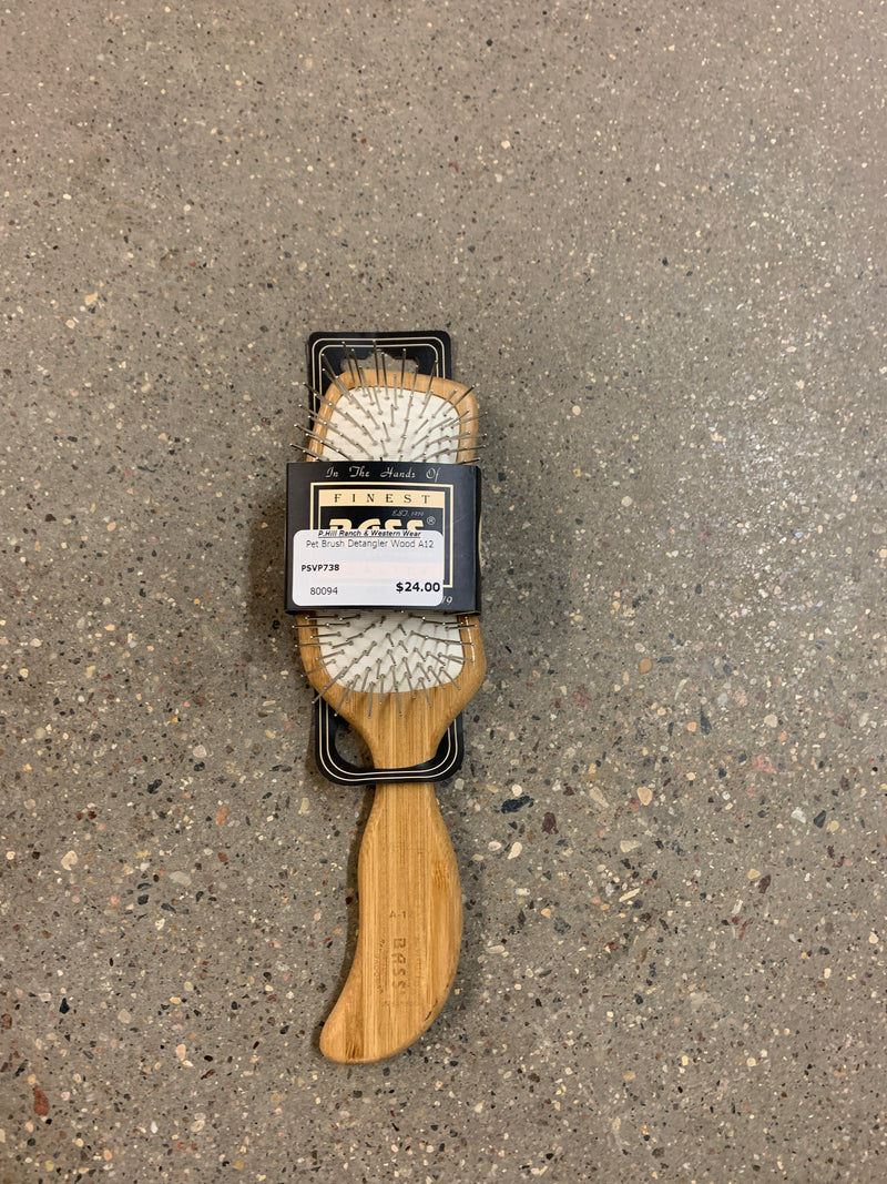PSVP738 Brush Detangler Wood A12