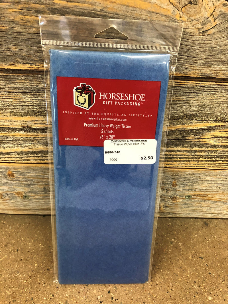 BG86-540 Tissue Paper Blue 5's