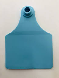 ACFLXCALF1-Large-Blue Allflex Tags Blank 25/pkg
