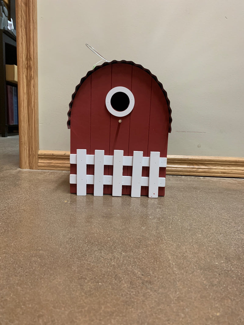 HG2BH348 Bird House 10.5"H Farmhouse