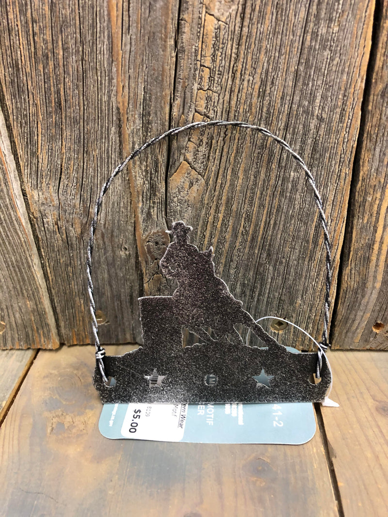 BG91-1700--Racer Ornament-Metal Motif