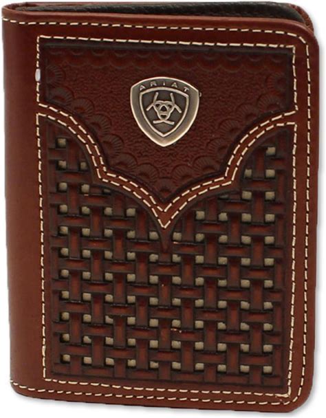 BGA3542802 Wallet Ariat Bi-Fold Basketweave