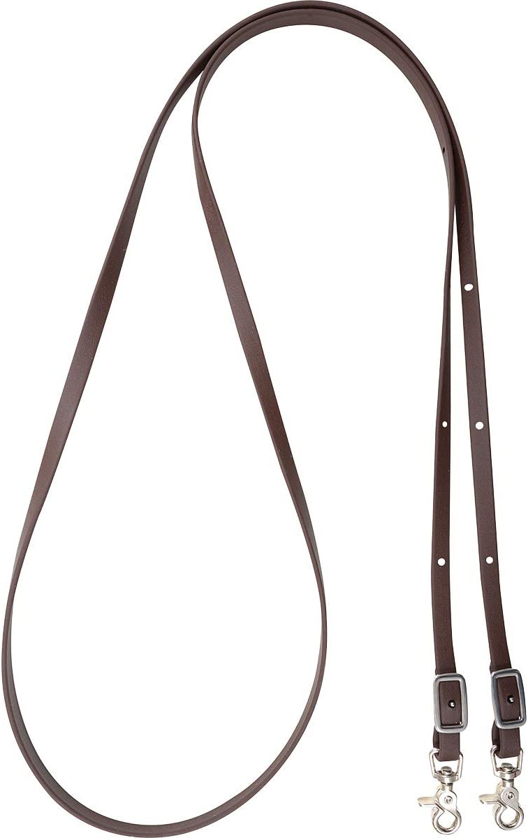 TKCR/RR58BIO2 Rein Roping 5/8 Biothane Brown