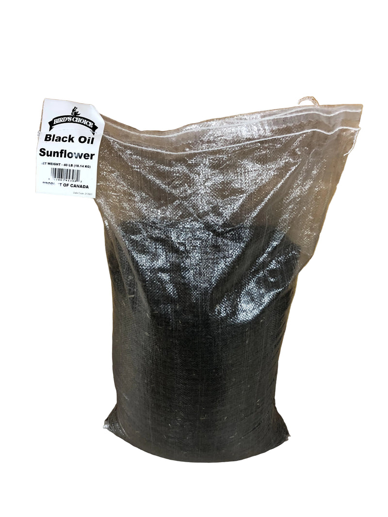 FSSUNFLOWERBLACK Sunflower Seed BLACK Oil 40lb.