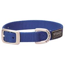 PS07-0930S-5/8"x13"-Blue Dog Collar Terrain Single Ply Nylon