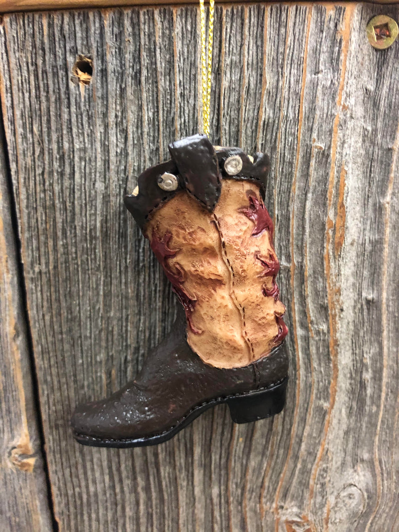 BGCT619 Christmas Ornament Boot 3"
