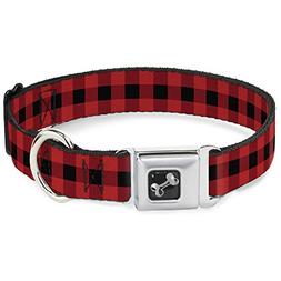 PS280-347716 Collar Small Buckle Down Buffalo Plaid