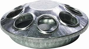AC115-130 Feeder Round Metal 6"