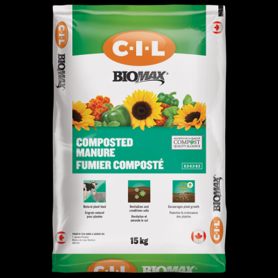 HGSHEEPMANURE Biomax Composted SHeep/Cattle Manure 15KG