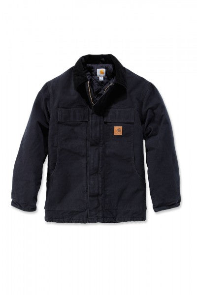 CL103283-L-Black Carhartt Jacket Full Swing Traditional