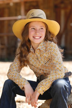 CLCTW3370008 Cruel Girl - Girls L/S Print Western