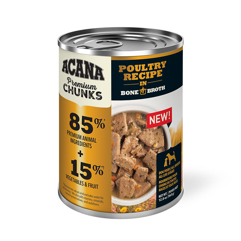 FSD405-71613 Acana Poultry Recipe 12.8oz Soft Dog Food