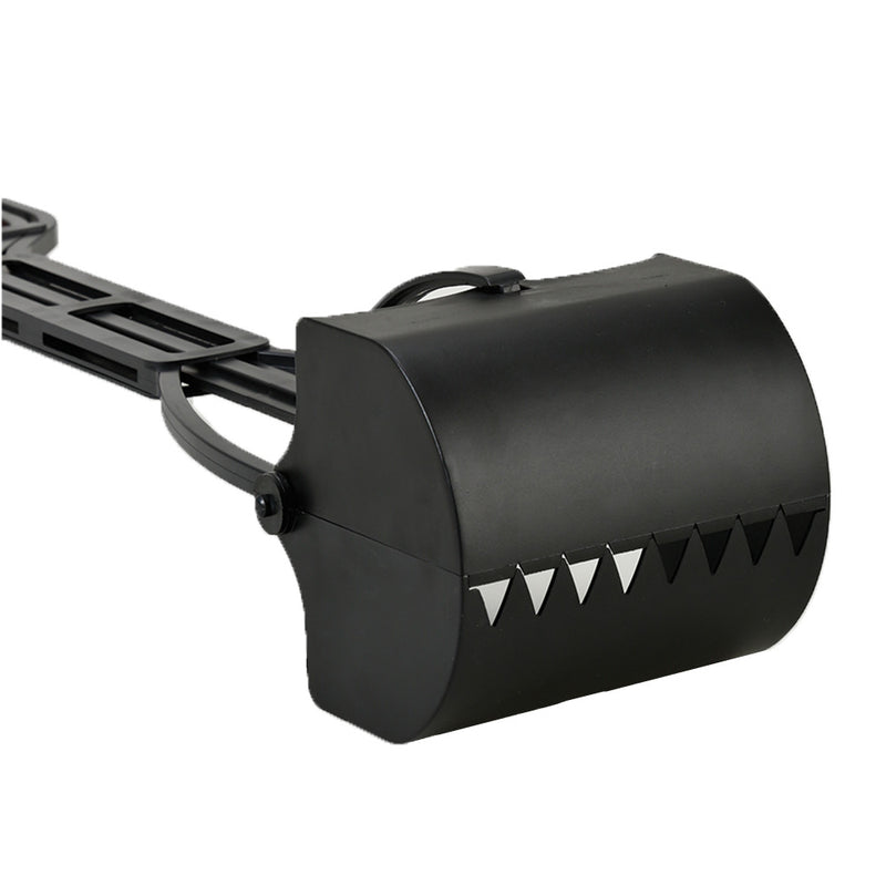 PSD962-43302 Plastic Scoop Rake Black 25"