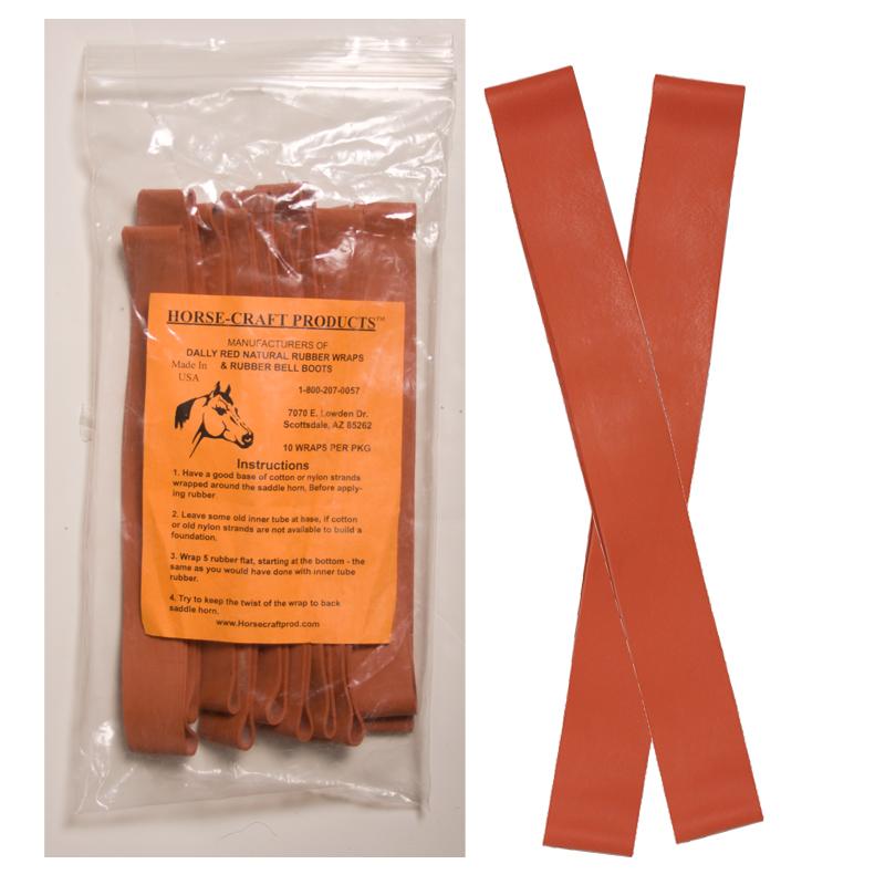 TKFBDALLYWRAP Saddle Horn Dally Rubber - Horse Craft