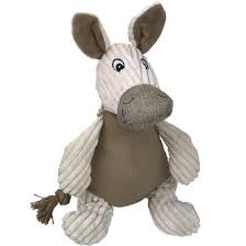 PSD1010-00996 Dog Toy Twisted Donkey Natureal
