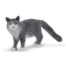 BGSCHGREEN--CatMCoon Toy-Schleich Animal XS GREEN