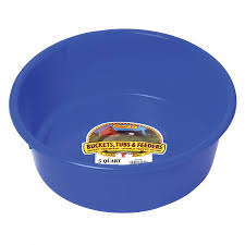 AC80 Feed Pan 5qt Plastic Utility 5 Qt