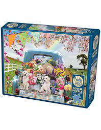 BG85098 Puzzle Country Truck In Spring 500 pc