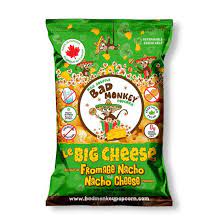 BGBM49907 Bad Monkey Popcorn - Big Cheese Nacho - 300g