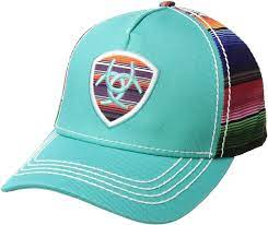 CL1507933 Cap Ball ARIAT Serape Patch TQ Snap Back