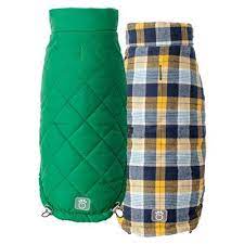 PSVP343-L-Green Dog Reversible Trail Jacket