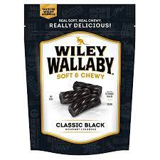 BGLICORICE --Black Licorice Wiley Wallaby