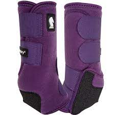 TKCLS102-M Hind-Eggplant Splint Boot Protective Legacy 2