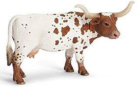 BGSCHGREY--CowTxLH Toy-Schleich Animal XL Grey