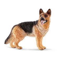BGSCHRED--Dog/GeSh Toy-Schleich Animal M Red