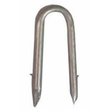FESTAPLE 1 3/4-10 Staples 1 3/4" Barbed 10lb Pail
