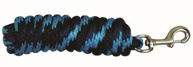 TK292644-10'-Blue Mix Poly Rope Lead 5/8" 10'