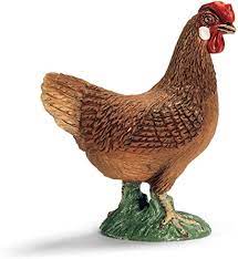 BGSCHGREEN--Hen Toy-Schleich Animal XS GREEN