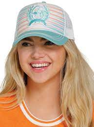 CLMHC7874030 Womens Trucker Cap - Turquoise