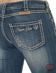 CLJNWNGU-27-X-Long Jeans Cowgirl Tuff "Never Give Up"