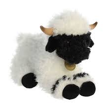BGAW26423 Stuffed Toy Miyoni- Valais Black Nose Sheep