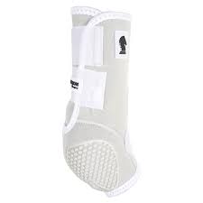 TKFCLS202-M Front-White Splint Boot Protective Flexion by Legacy