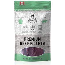 PS245-76996 Canine Cravers Premium Beef Fillets 5.3oz