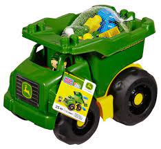 BGMATLDBL30-1 Mega Blocks - John Deere Large Dump Truck