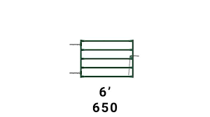 LE650 Heavy Duty Gate 6'