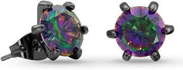 BGER4141 Earrings - Northern Lights Mystic Topaz studs